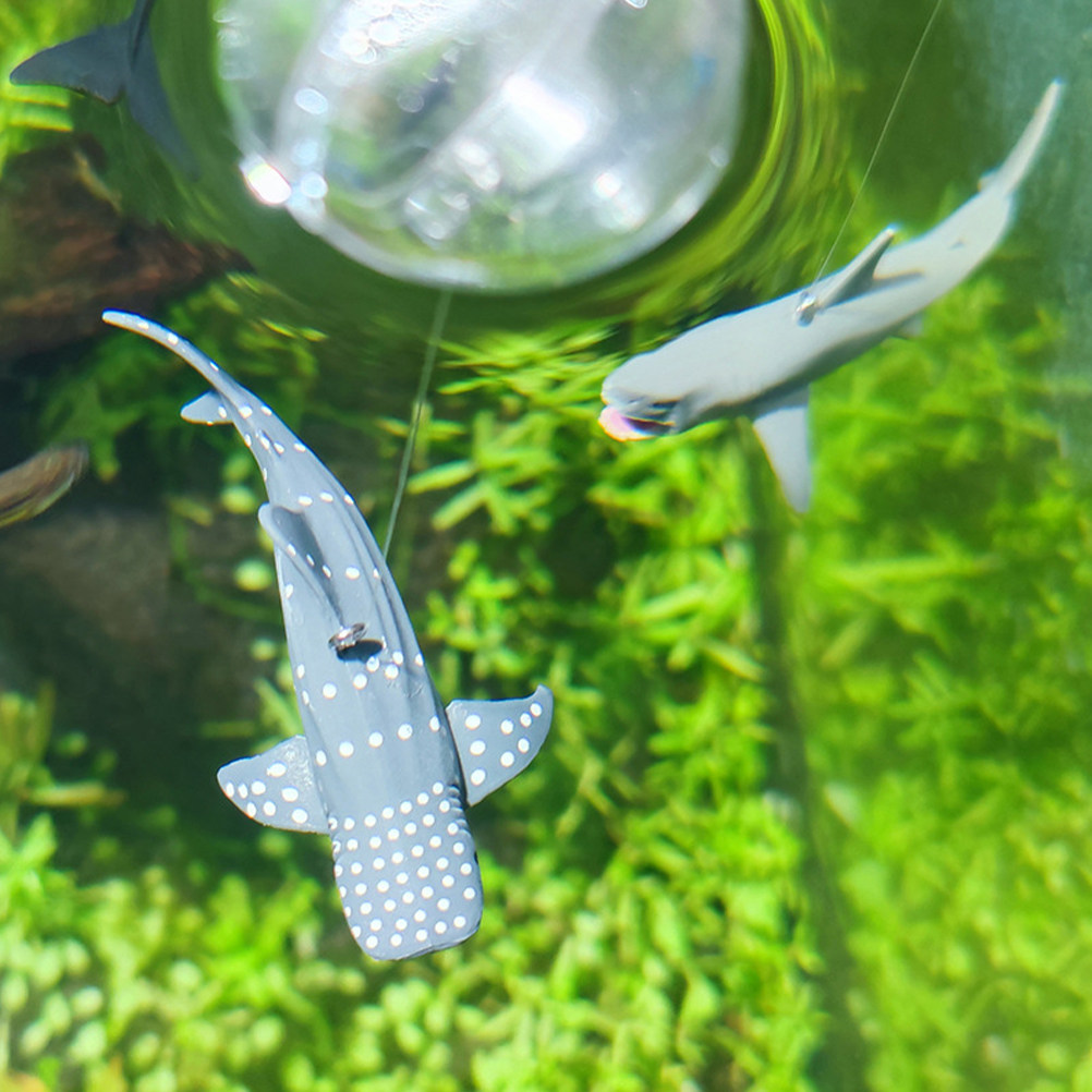 Aquarium Fish Shark - 3Pcs Floating Aquarium Shark Ornament Fish