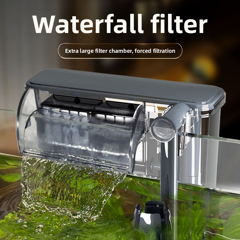 Aquarium Fish Ball - SBO Aquarium Wall-Mounted Filter Three-In-One Silent