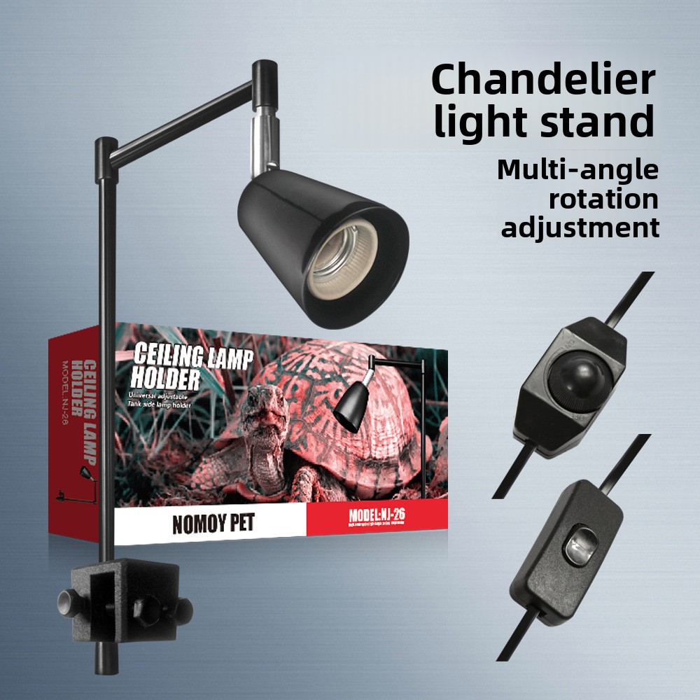Aquarium Fish Breeding - NOMOY Reptile Lamp Stand with Adjustable