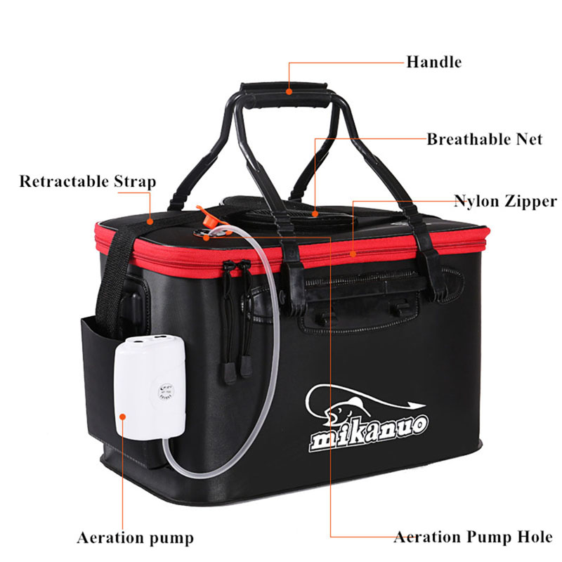 Fishing Bucket Folding Thicken - огляд і ціна Aquarium Fish Care