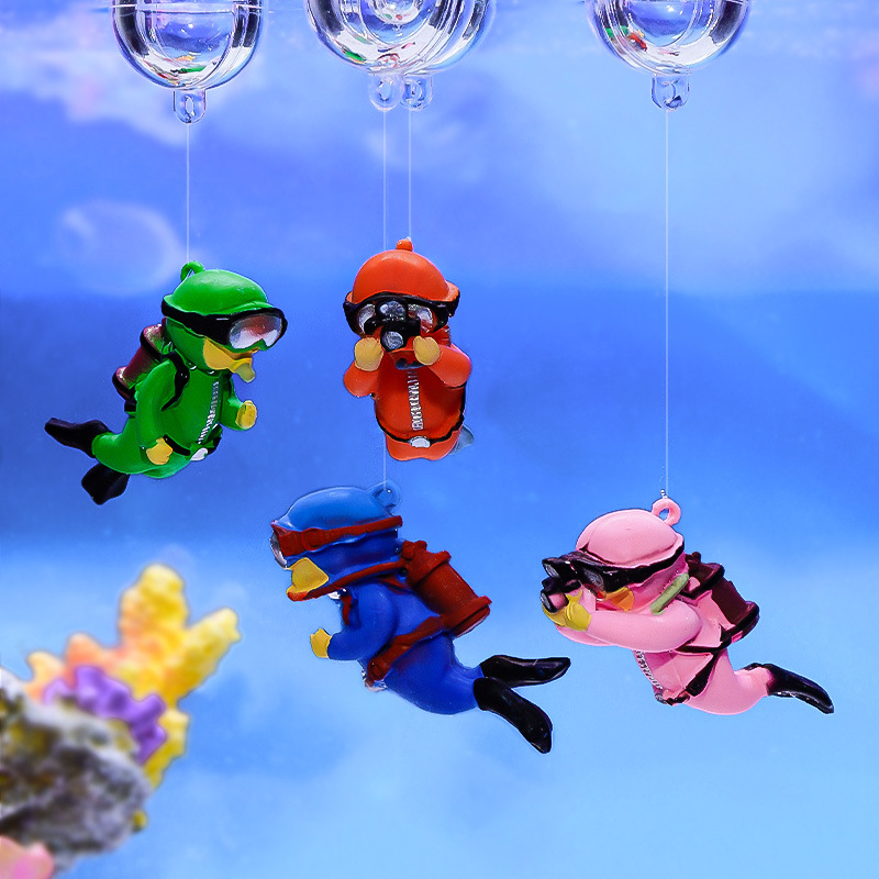 Fish Tank Diver Ornaments Land - огляд і ціна Aquarium Fish Ball