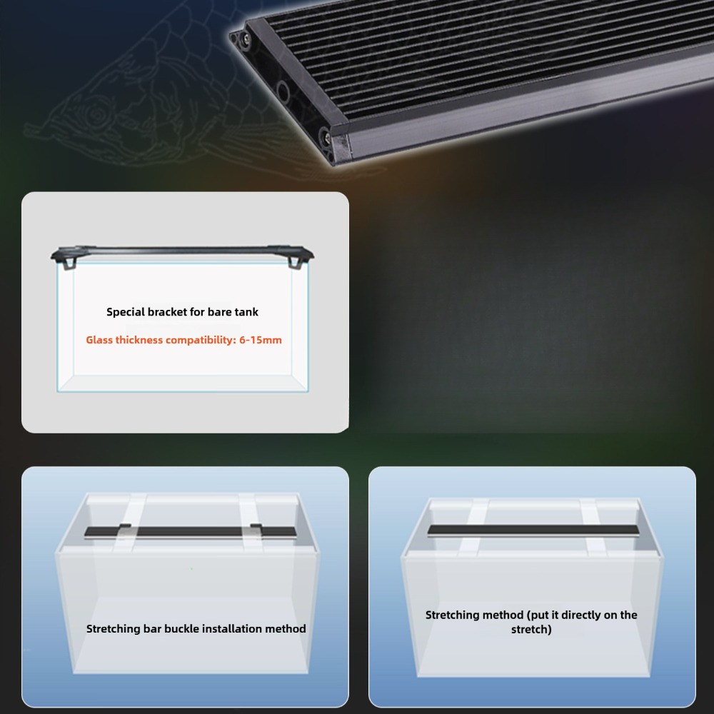 Aquarium LED Light Bar 2ft/3ft - огляд і ціна Aquarium Fish Parrot