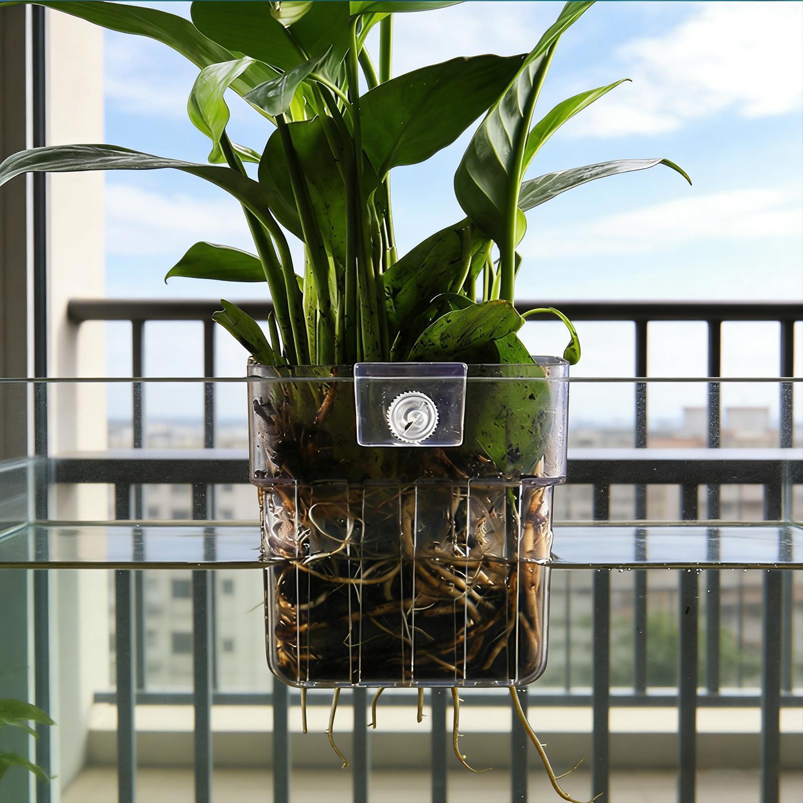 Transparent Hangable Aquarium  - огляд і ціна Aquarium Fish Pot