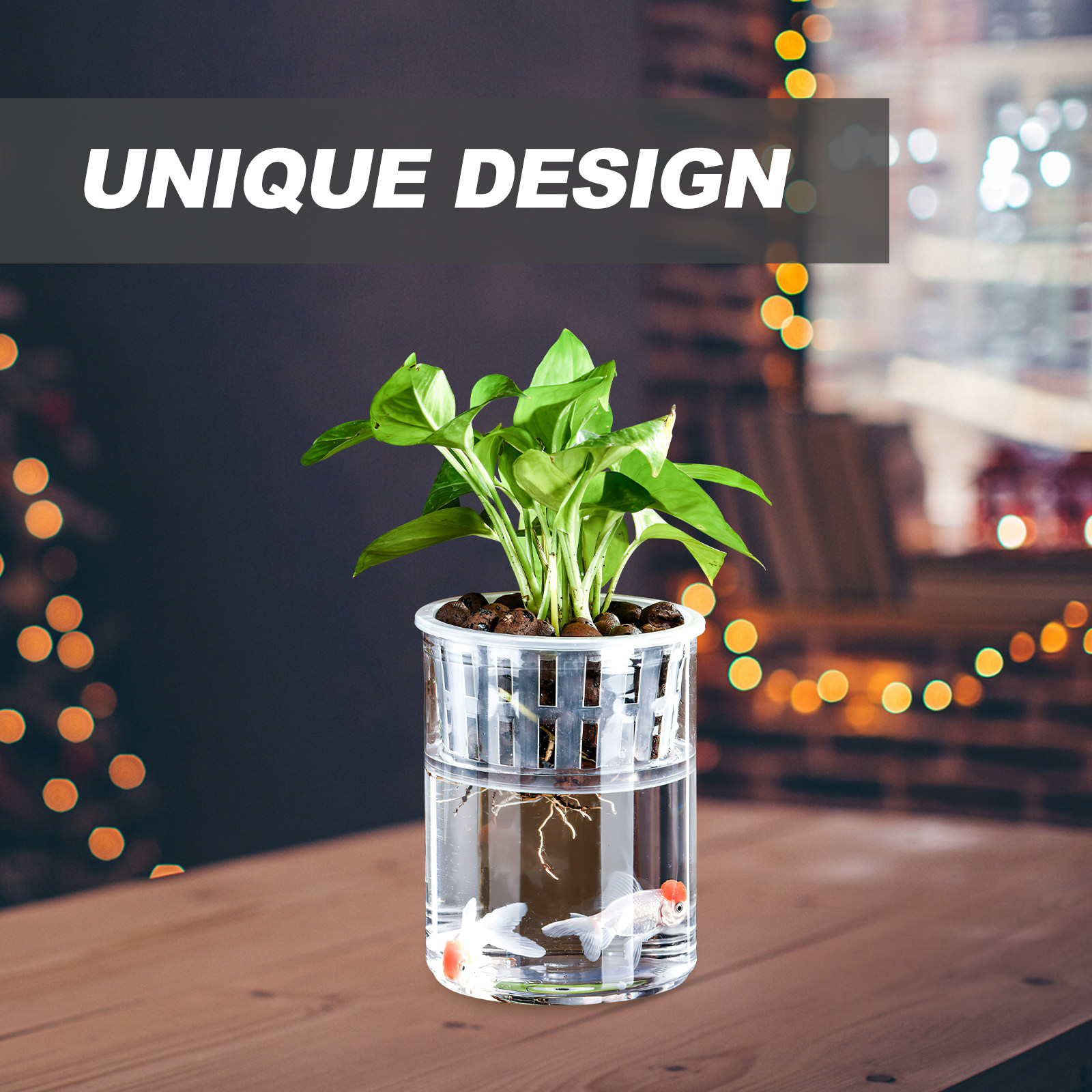 Desktop Plastic Fish Tank Clea - огляд і ціна Aquarium Fish Pot