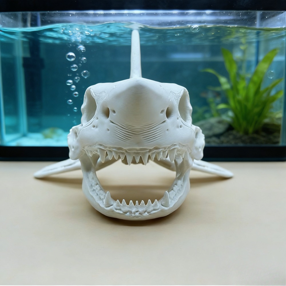 3D Printing Shark Skull Skelet - огляд і ціна Aquarium Fish Shark