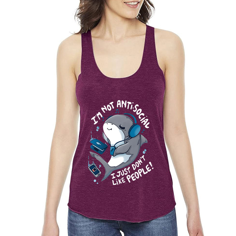 I'm Not Antisocial Shark Women - огляд і ціна Aquarium Fish Shark