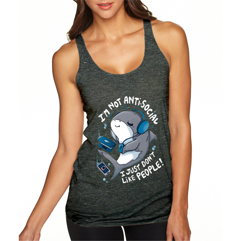 I'm Not Antisocial Shark Women - огляд і ціна Aquarium Fish Shark