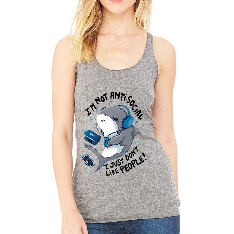 I'm Not Antisocial Shark Women - огляд і ціна Aquarium Fish Shark