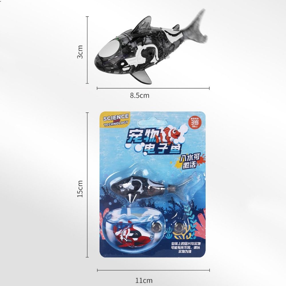 Novelty Plastic Electric Pet F - огляд і ціна Aquarium Fish Shark