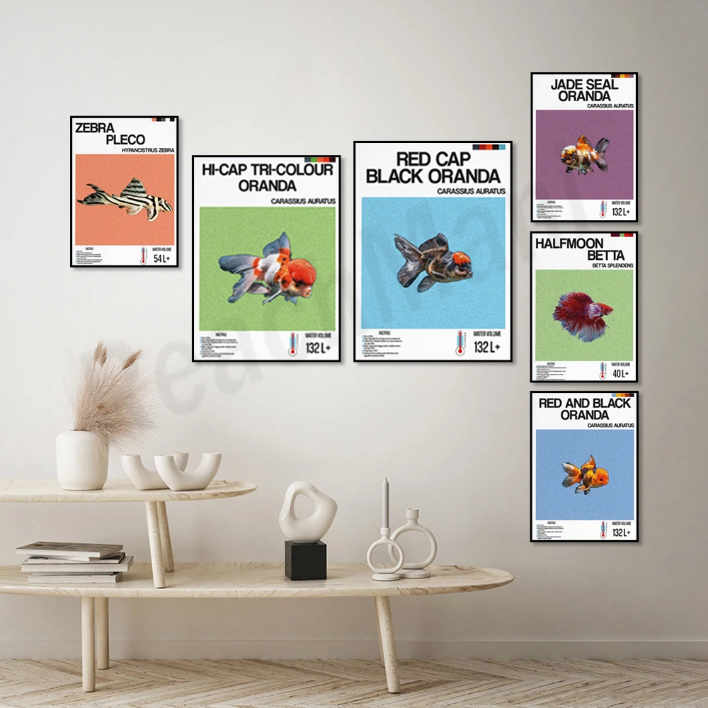 Fish information print, orname - огляд і ціна Aquarium Fish Zebra