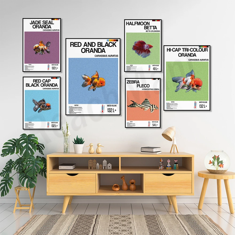 Fish information print, orname - огляд і ціна Aquarium Fish Zebra