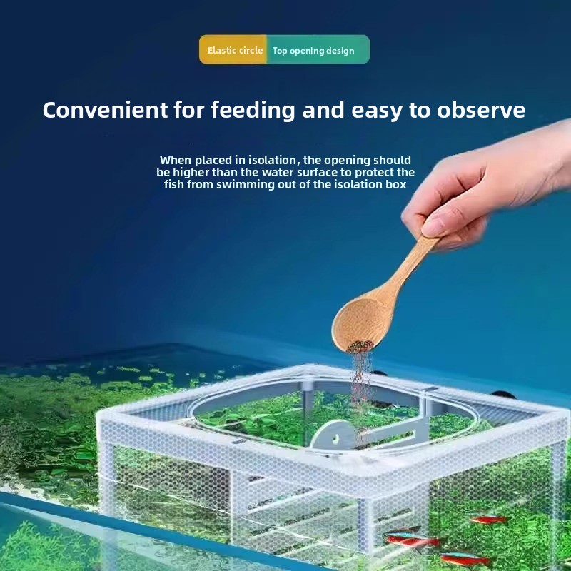 Aquarium Fish Breeding Net Iso - огляд і ціна Tank Divider Mesh
