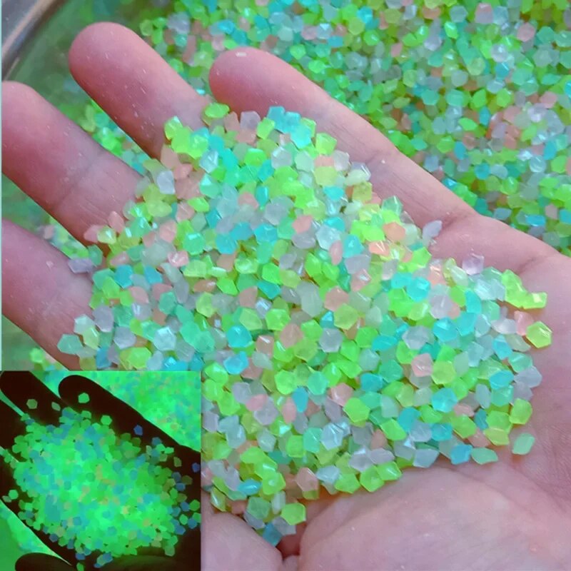 1000pcs 3-5mm Luminous Sand Gl - огляд і ціна Aquarium Fish Breeding