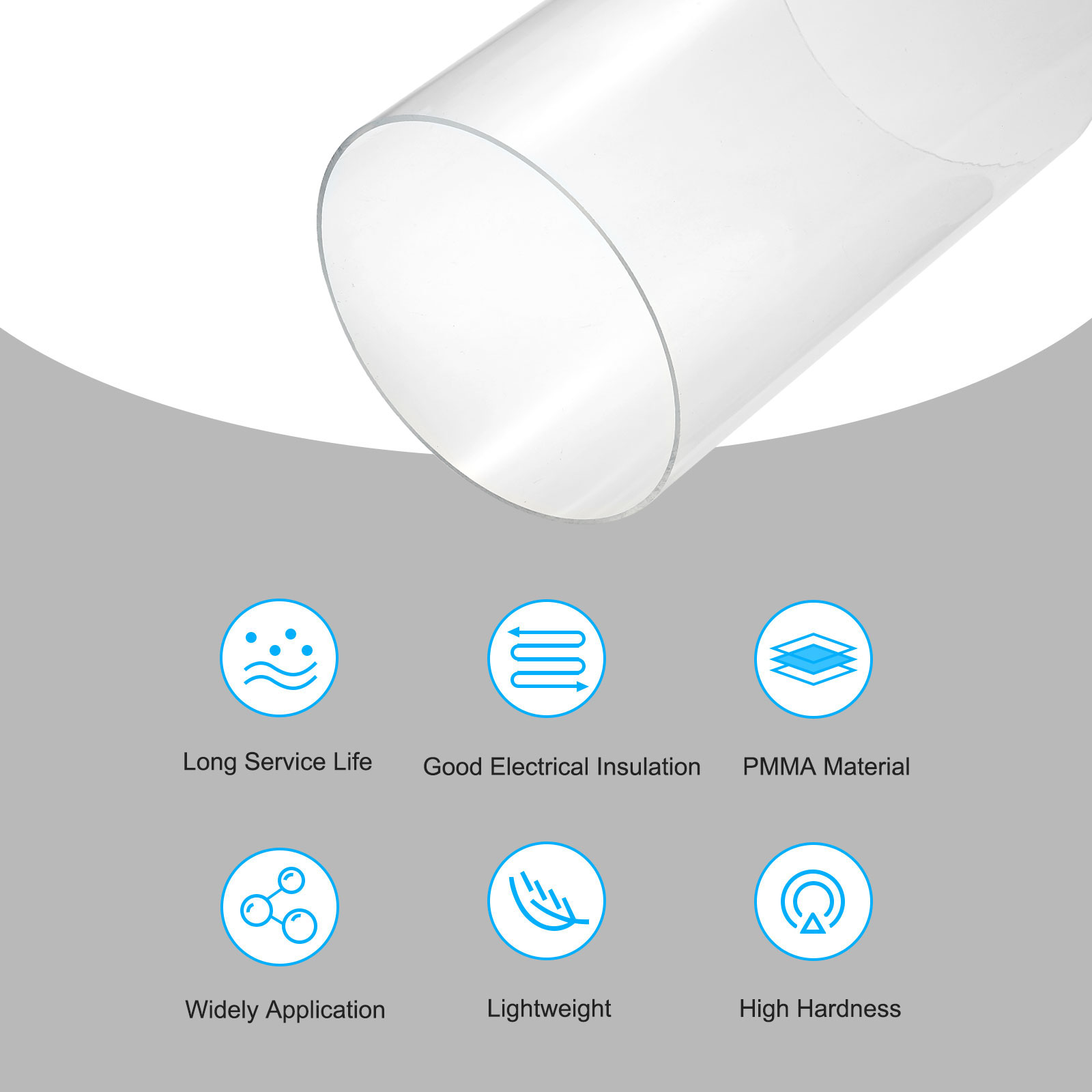 350mm Transparent Acrylic Aqua - огляд і ціна Aquarium Fish Breeding