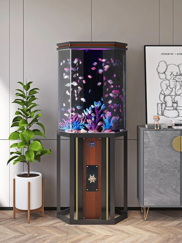 Living Room Fish Tank Small Fi - огляд і ціна Live Fish Aquarium