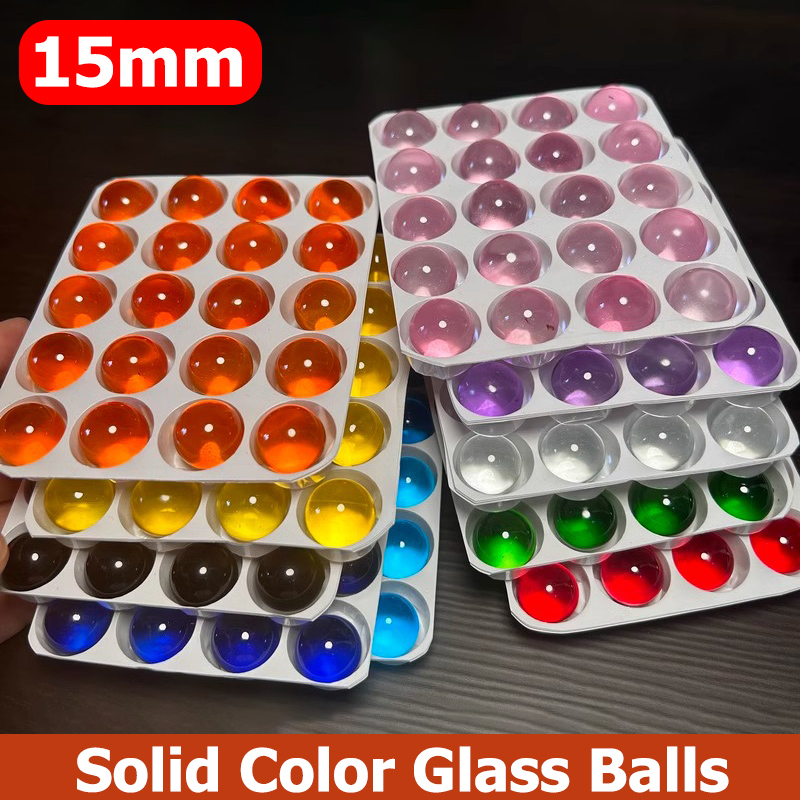 10/20pcs Solid Color Glass Bal - огляд і ціна Aquarium Fish Ball
