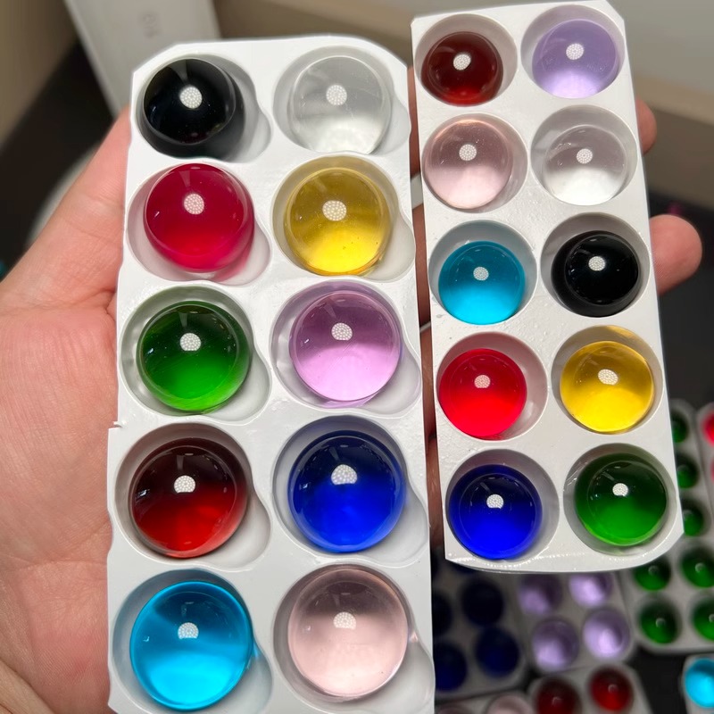 10/20pcs Solid Color Glass Bal - огляд і ціна Aquarium Fish Ball