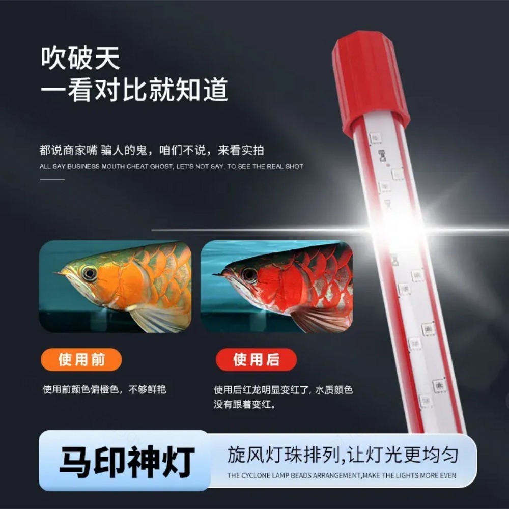 Three Color Waterproof Brighte - огляд і ціна Aquarium Fish Parrot