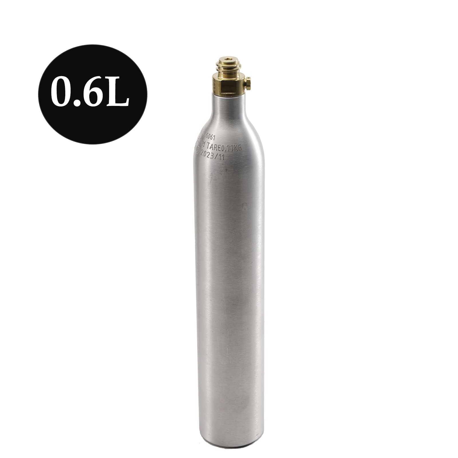 0.6L 0.64KG Empty Co2 Gas Cyli - огляд і ціна Aquarium Fish Shark