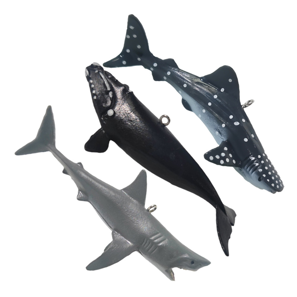 3Pcs Floating Aquarium Shark O - огляд і ціна Aquarium Fish Shark