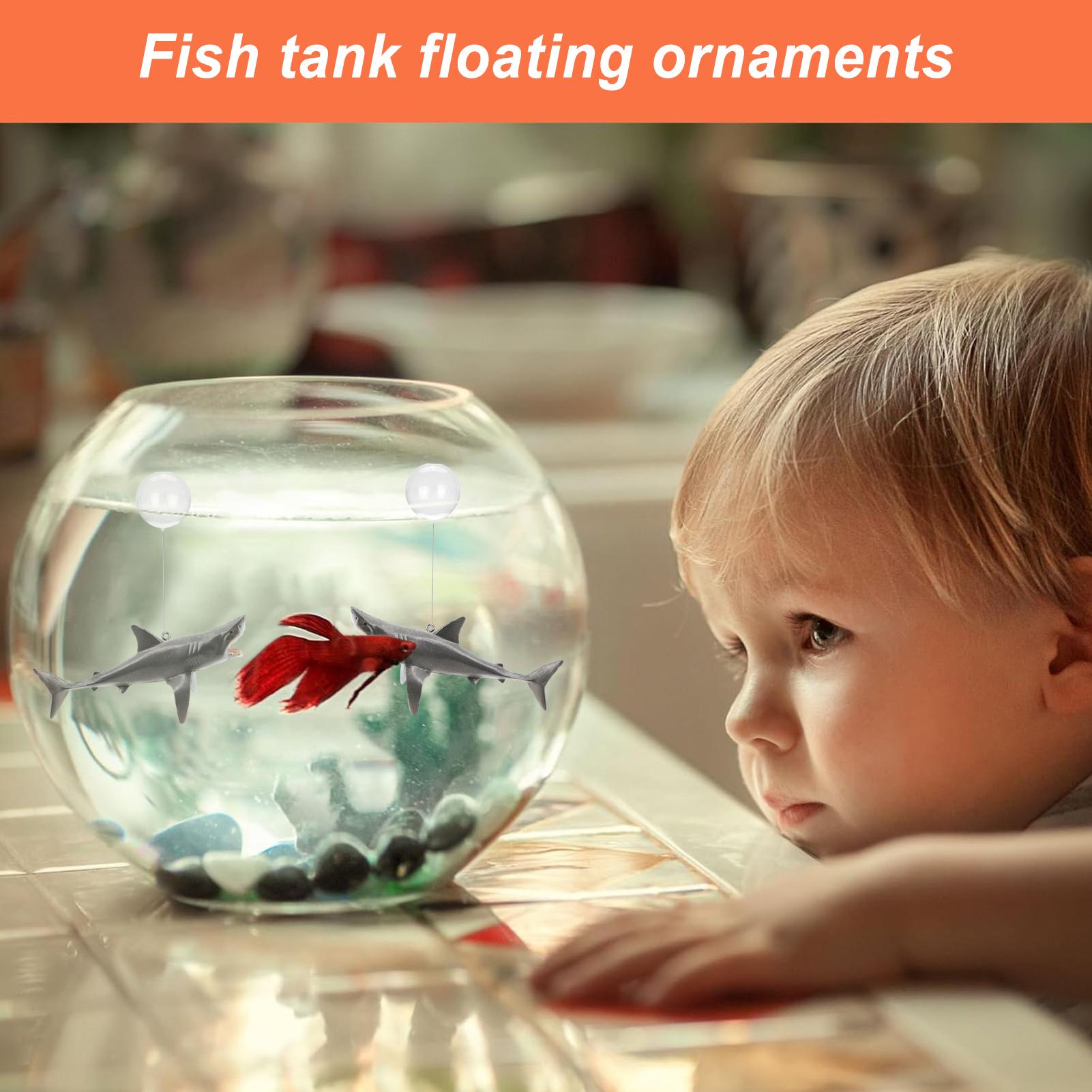 Floating Shark Aquarium Landsc - огляд і ціна Aquarium Fish Shark