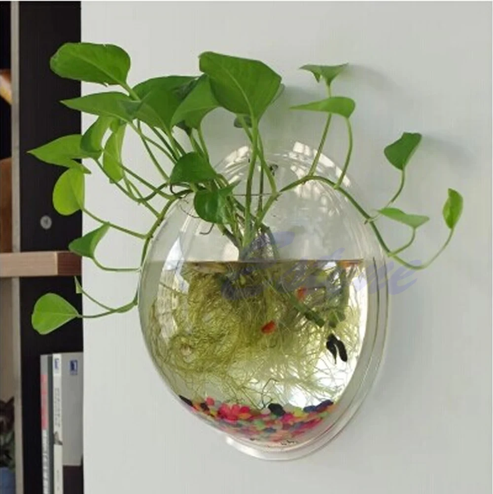 Pot Wall Hanging Mount Bubble  - огляд і ціна Aquarium Fish Pot