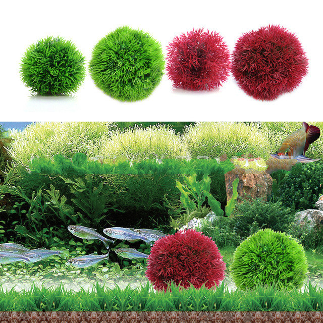 Simulation Grass ball Aquarium - огляд і ціна Aquarium Fish Ball