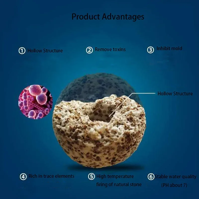 10pcs 20pcs High Quality  Aqua - огляд і ціна Aquarium Fish Ball