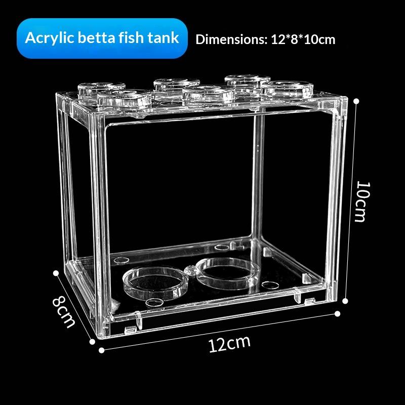 Mini Size Acrylic Fish Tank St - огляд і ціна Live Fish Aquarium