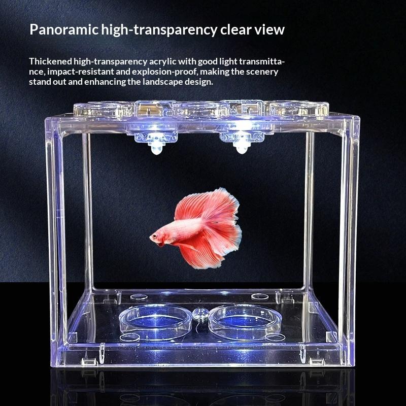 Mini Size Acrylic Fish Tank St - огляд і ціна Live Fish Aquarium
