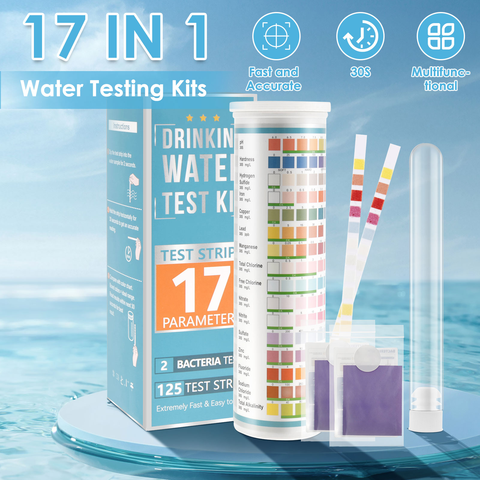 5-17 in 1 Aquarium Test Strips - огляд і ціна Aquarium Fish Breeding