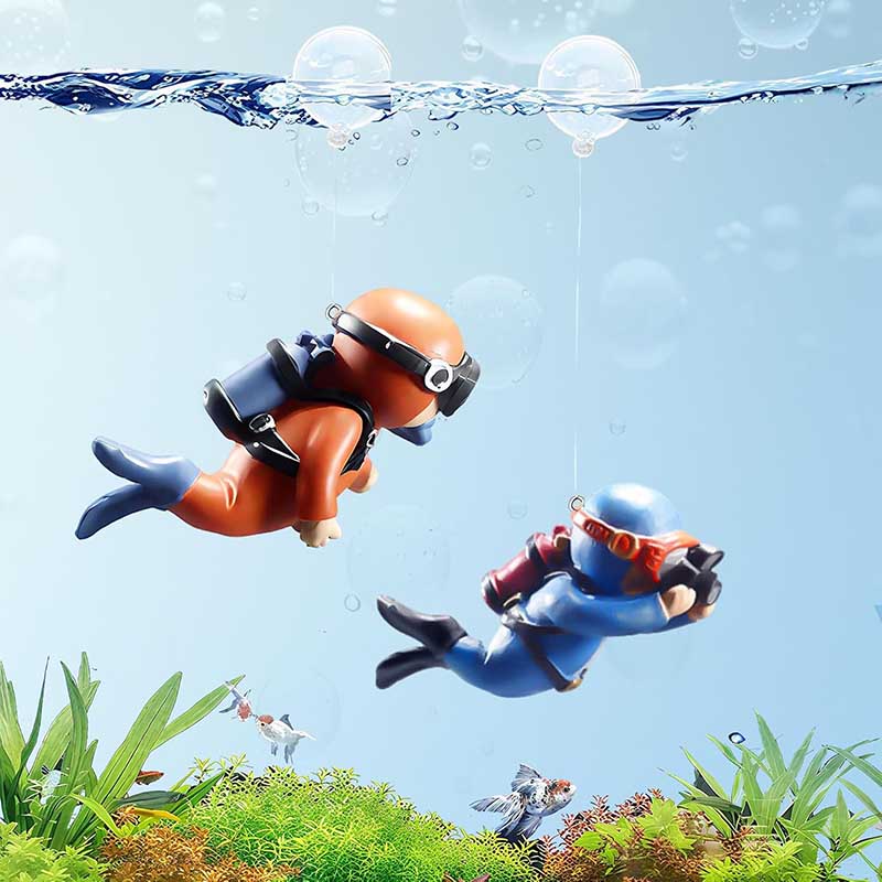 Lovely Diver Fish Tank Ornamen - огляд і ціна Aquarium Fish Ball
