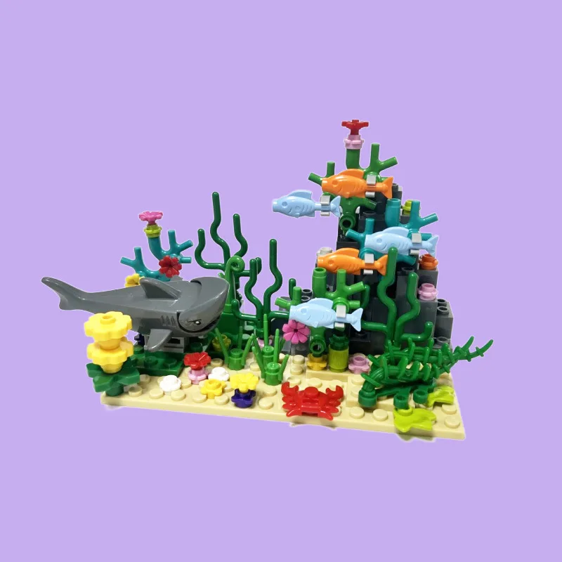 City MOC Aquarium Underwater W - огляд і ціна Aquarium Fish Shark
