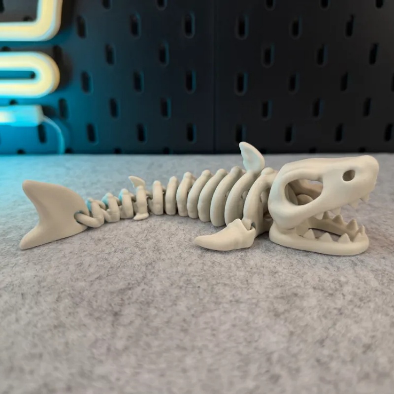 17cm Shark Skeleton In Water A - огляд і ціна Aquarium Fish Shark