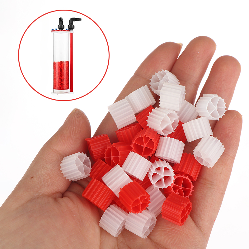 1PC Wihte Red K1 Filter Media  - огляд і ціна Aquarium Fish Ball